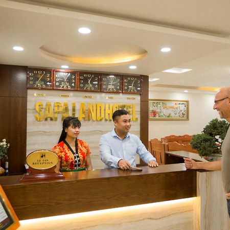 Sapa Land Hotel Bagian luar foto