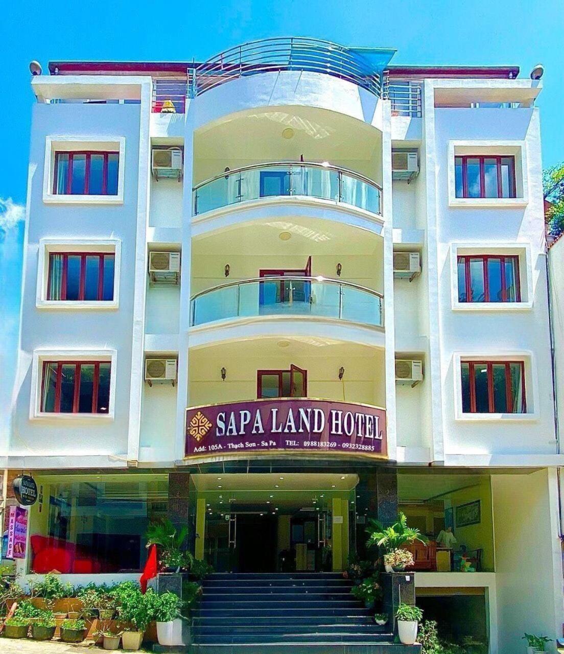 Sapa Land Hotel Bagian luar foto