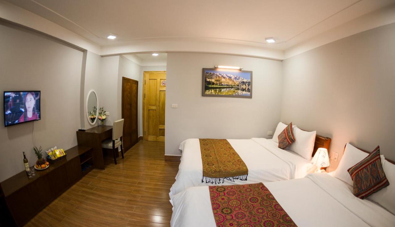 Sapa Land Hotel Bagian luar foto